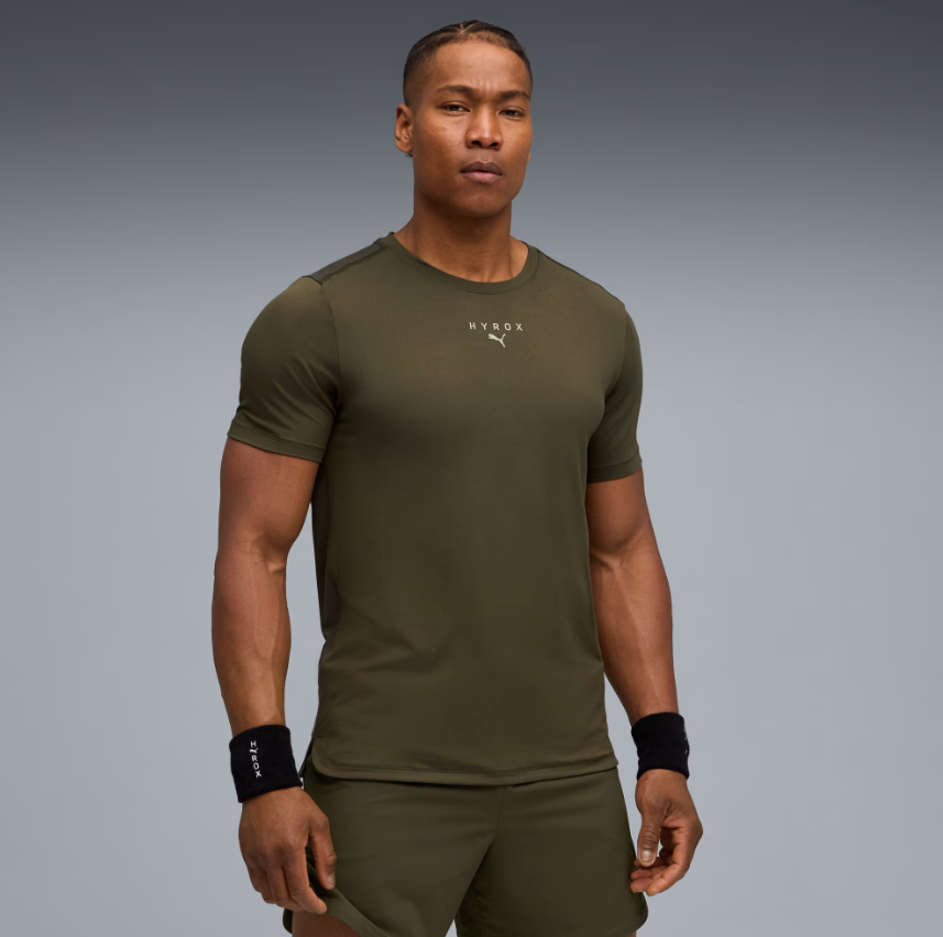 Mens PUMA x HYROX CLOUDSPUN ThermoAdapt - Dark Olive