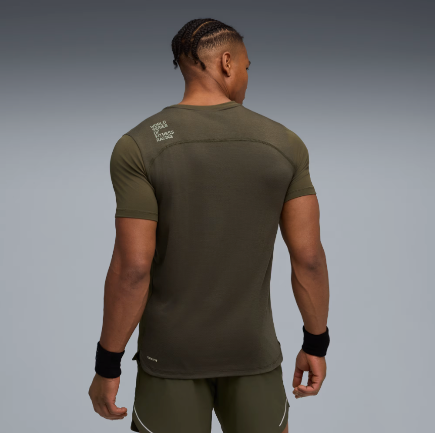 Mens PUMA x HYROX CLOUDSPUN ThermoAdapt - Dark Olive