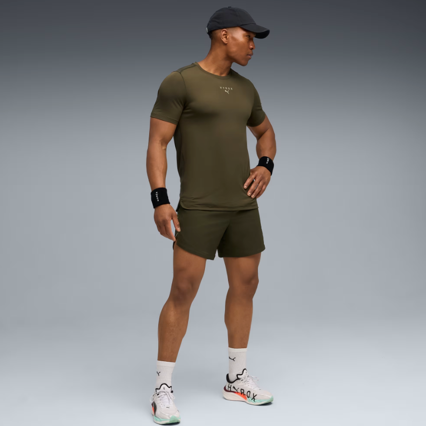 Mens PUMA x HYROX CLOUDSPUN ThermoAdapt - Dark Olive