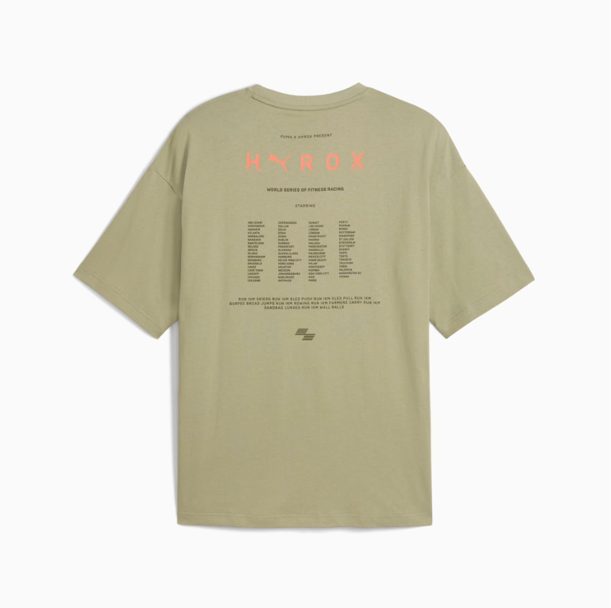 Mens PUMA x HYROX Lifestyle Lux Army